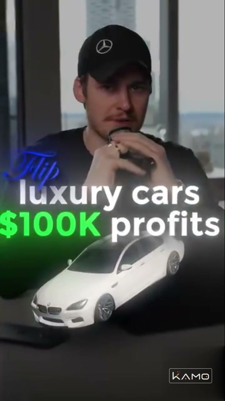 Luxury Cars Cashflow reel poster